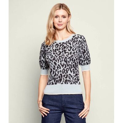 Joop! Sweter Kaston Regular Fit z dodatkiem wełny niebieski 38 Joop! Sweter Kaston Regular Fit z dodatkiem wełny niebieski 38