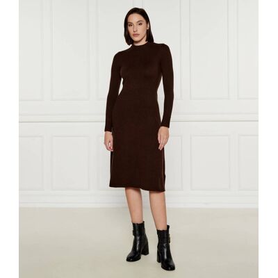 Polo Ralph Lauren LAUREN RALPH LAUREN Wełniana sukienka brązowy L Polo Ralph Lauren LAUREN RALPH LAUREN Wełniana sukienka brązowy L