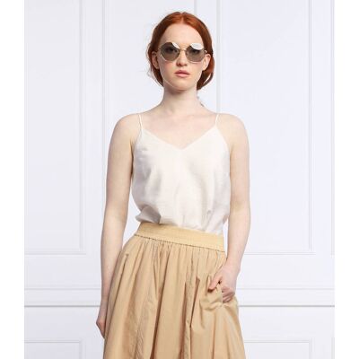 Marc O' Polo Top Regular Fit kremowy 38 Marc O' Polo Top Regular Fit kremowy 38