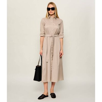 MM Sukienka BCHCOGNAC beżowy 40 MM Sukienka BCHCOGNAC beżowy 40