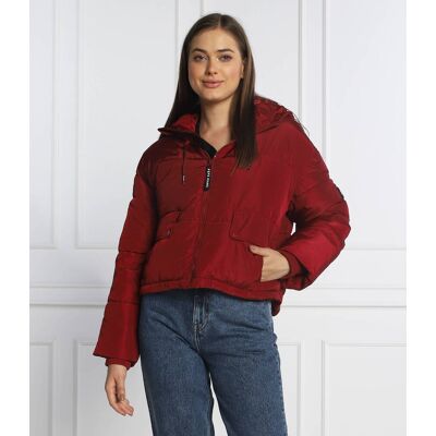 Pepe Jeans London Kurtka AMANDINE Regular Fit bordowy L Pepe Jeans London Kurtka AMANDINE Regular Fit bordowy L