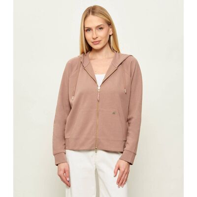 Joop! Bluza Tamy Relaxed fit beżowy 34 Joop! Bluza Tamy Relaxed fit beżowy 34