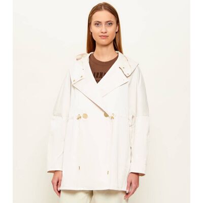 Giorgio Armani Exchange Parka Oversize fit biały XS Giorgio Armani Exchange Parka Oversize fit biały XS