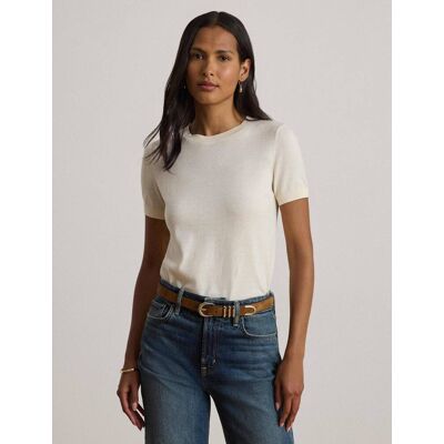 Polo Ralph Lauren LAUREN RALPH LAUREN Sweter Eyelah Regular Fit kremowy XS Polo Ralph Lauren LAUREN RALPH LAUREN Sweter Eyelah Regular Fit kremowy XS