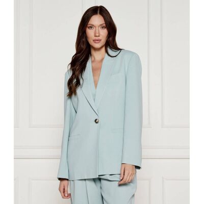 Pinko Marynarka FARAONA Regular Fit turkusowy 42 Pinko Marynarka FARAONA Regular Fit turkusowy 42