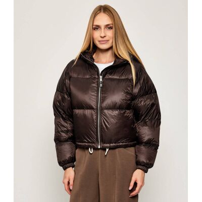 Tommy Hilfiger Puchowa kurtka Oversize fit brązowy M/L Tommy Hilfiger Puchowa kurtka Oversize fit brązowy M/L
