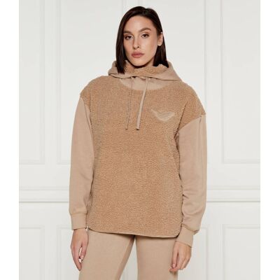 Giorgio Armani Emporio Armani Bluza Loose fit brązowy XS Giorgio Armani Emporio Armani Bluza Loose fit brązowy XS