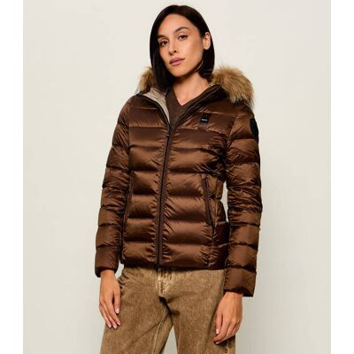 BLAUER Puchowa kurtka Arcadia Slim Fit brązowy L BLAUER Puchowa kurtka Arcadia Slim Fit brązowy L