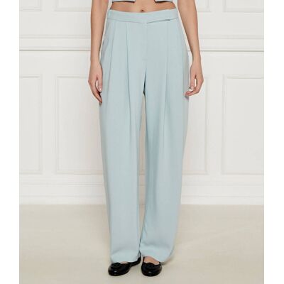 Pinko Spodnie MONTANO Relaxed fit miętowy 36 Pinko Spodnie MONTANO Relaxed fit miętowy 36