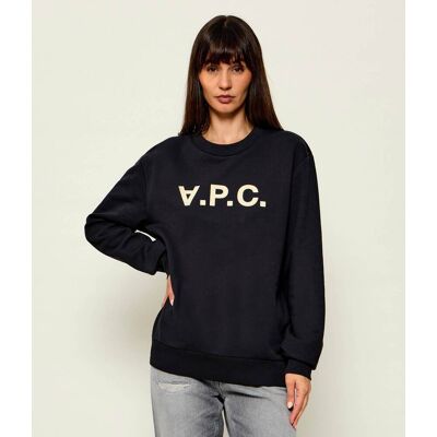 A.P.C. Bluza Standard Grand Regular Fit czarny XS A.P.C. Bluza Standard Grand Regular Fit czarny XS