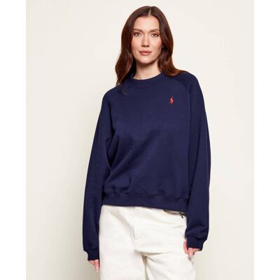 Polo Ralph Lauren Bluza Oversize fit granatowy L Polo Ralph Lauren Bluza Oversize fit granatowy L