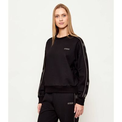 Guess ACTIVE Bluza OCTAVIA Regular Fit czarny S Guess ACTIVE Bluza OCTAVIA Regular Fit czarny S