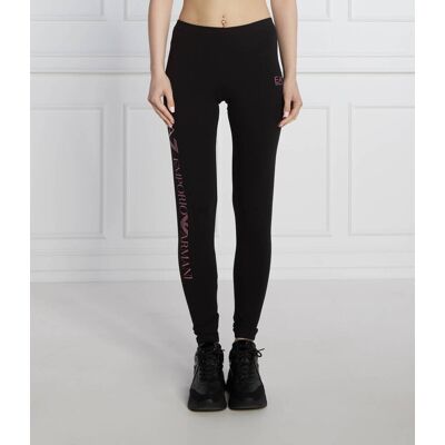 EA7 Legginsy Slim Fit czarny XS EA7 Legginsy Slim Fit czarny XS
