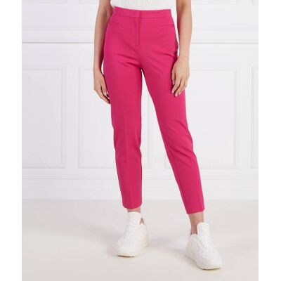 Pinko Spodnie Slim Fit fuksja 40 Pinko Spodnie Slim Fit fuksja 40