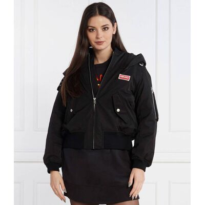 Kenzo Puchowa kurtka bomber Regular Fit czarny M Kenzo Puchowa kurtka bomber Regular Fit czarny M