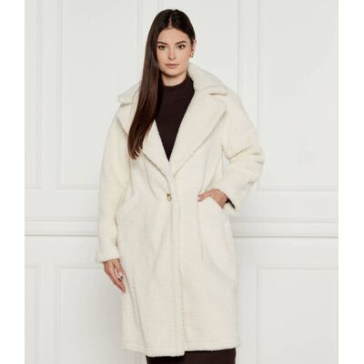 Michael Kors Płaszcz kremowy L Michael Kors Płaszcz kremowy L