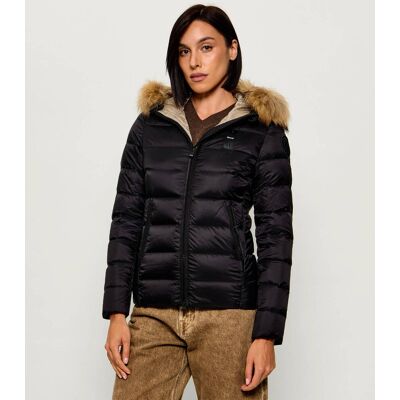 BLAUER Puchowa kurtka Arcadia Slim Fit czarny S BLAUER Puchowa kurtka Arcadia Slim Fit czarny S