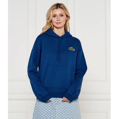 Lacoste Bluza Loose fit granatowy XS Lacoste Bluza Loose fit granatowy XS