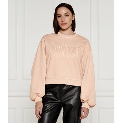 Pinko Bluza Cropped Fit brzoskwiniowy XL Pinko Bluza Cropped Fit brzoskwiniowy XL