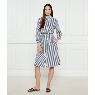 Joop! Sukienka z paskiem Dominique granatowy 36 Joop! Sukienka z paskiem Dominique granatowy 36