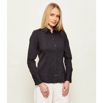 HUGO Koszula The Fitted Slim Fit czarny 32 HUGO Koszula The Fitted Slim Fit czarny 32