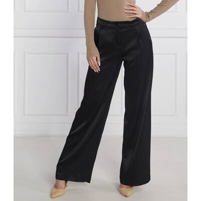 Patrizia Pepe Spodnie Loose fit czarny 38 Patrizia Pepe Spodnie Loose fit czarny 38