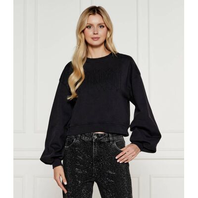 Pinko Bluza Cropped Fit czarny XS Pinko Bluza Cropped Fit czarny XS