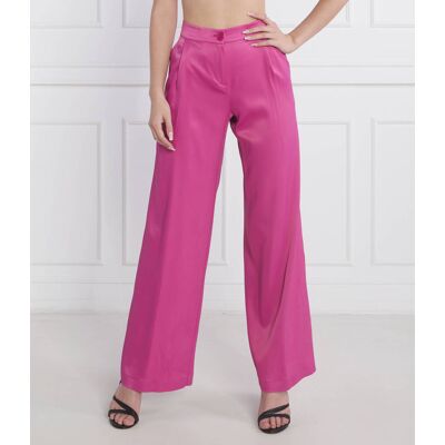 Patrizia Pepe Spodnie Loose fit fioletowy 40 Patrizia Pepe Spodnie Loose fit fioletowy 40