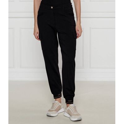 Liu Jo Sport Spodnie cargo Regular Fit czarny S Liu Jo Sport Spodnie cargo Regular Fit czarny S