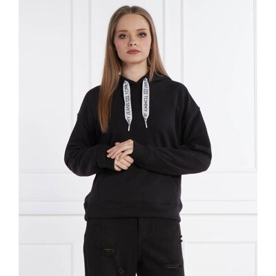 Tommy Jeans Bluza Relaxed fit czarny S Tommy Jeans Bluza Relaxed fit czarny S