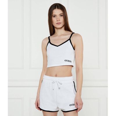 Guess Top Cropped Fit biały L Guess Top Cropped Fit biały L