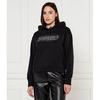 Pinko Bluza Archetto Regular Fit czarny S Pinko Bluza Archetto Regular Fit czarny S