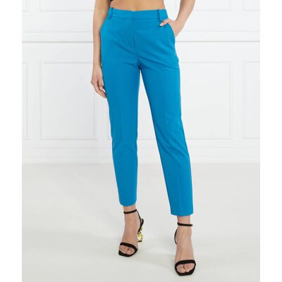 Pinko Spodnie BELLO Cropped Fit niebieski 42 Pinko Spodnie BELLO Cropped Fit niebieski 42