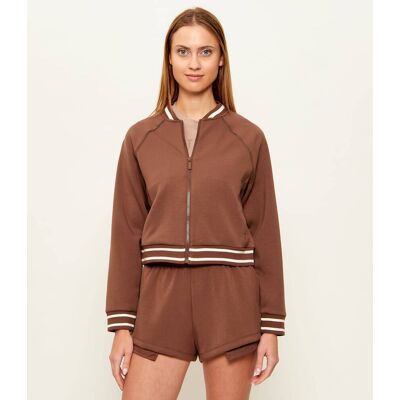 Giorgio Armani Exchange Bluza Regular Fit brązowy S Giorgio Armani Exchange Bluza Regular Fit brązowy S