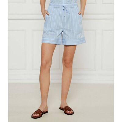 Joop! Szorty Pam Loose fit błękitny 36 Joop! Szorty Pam Loose fit błękitny 36
