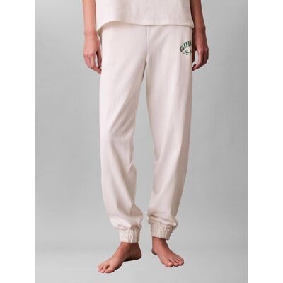 Calvin Klein Underwear Spodnie dresowe Regular Fit ecru M Calvin Klein Underwear Spodnie dresowe Regular Fit ecru M