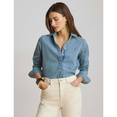 Polo Ralph Lauren LAUREN RALPH LAUREN Jeansowa koszula Regular Fit niebieski XL Polo Ralph Lauren LAUREN RALPH LAUREN Jeansowa koszula Regular Fit niebieski XL
