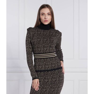 Liu Jo Sweter Regular Fit czarny XS Liu Jo Sweter Regular Fit czarny XS