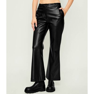 HUGO Spodnie Hamunelle-1 flare fit czarny 36 HUGO Spodnie Hamunelle-1 flare fit czarny 36