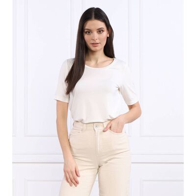 Marc O' Polo T-shirt Regular Fit kremowy XS Marc O' Polo T-shirt Regular Fit kremowy XS