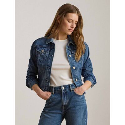 Polo Ralph Lauren LAUREN RALPH LAUREN Jeansowa kurtka Paizley Regular Fit granatowy XS Polo Ralph Lauren LAUREN RALPH LAUREN Jeansowa kurtka Paizley Regular Fit granatowy XS