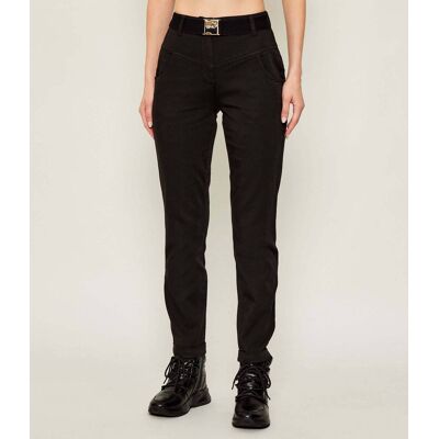 Liu Jo Sport Spodnie Slim Fit czarny S Liu Jo Sport Spodnie Slim Fit czarny S