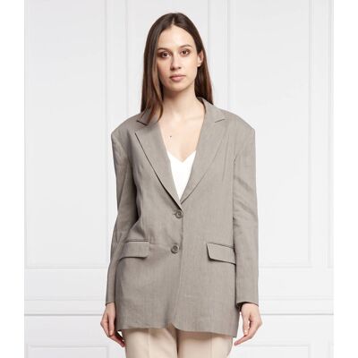 Marella Marynarka PATTY Regular Fit szary 36 Marella Marynarka PATTY Regular Fit szary 36