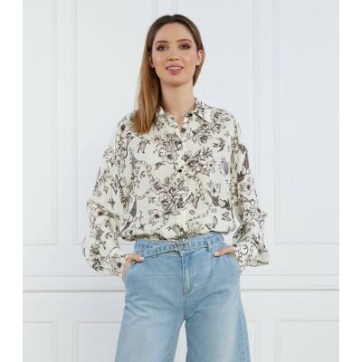 Pinko Koszula Regular Fit kremowy 42 Pinko Koszula Regular Fit kremowy 42