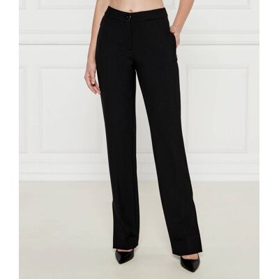 Marc Cain Spodnie FENDOU Regular Fit czarny 40 Marc Cain Spodnie FENDOU Regular Fit czarny 40
