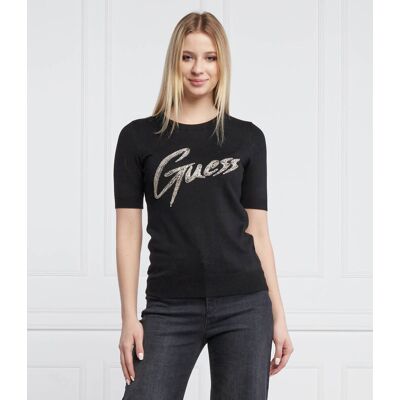 Guess Sweter ODETTA Slim Fit czarny XS Guess Sweter ODETTA Slim Fit czarny XS