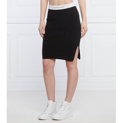 Calvin Klein Jeans Spódnica czarny M Calvin Klein Jeans Spódnica czarny M