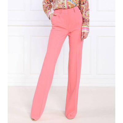 Marella Spodnie MORENA Straight fit różowy 34 Marella Spodnie MORENA Straight fit różowy 34