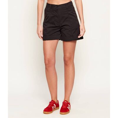 Boss ORANGE Szorty C_Tanessa-D Regular Fit stretch czarny 40 Boss ORANGE Szorty C_Tanessa-D Regular Fit stretch czarny 40