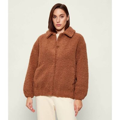 ST.Barth Polarowa kurtka JEANNE TEDDY Oversize fit camel M ST.Barth Polarowa kurtka JEANNE TEDDY Oversize fit camel M